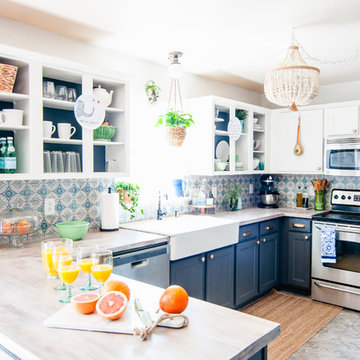 My Houzz: Farmhouse-Inspired DIY Style in a Suburban Kentucky Home