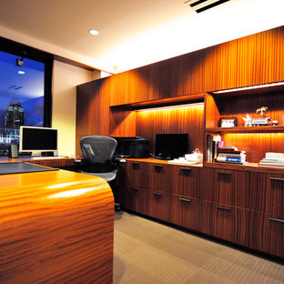 Custom built-in Office cabinetry