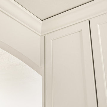 NW Portland Historic Condo Remodel- Crown Molding Detail View