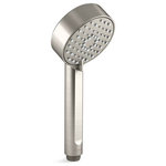 Kohler - Kohler Awaken B90 1.75GPM Multifunction Handshower, Vibrant Brushed Nickel - The Awaken handshower brings KOHLER quality, design, and performance to your bath. Advanced spray performance delivers three distinct sprays - wide coverage, intense drenching, or targeted - with a smooth rotation of a thumb tab. Ergonomic design makes for superior comfort and ease of use, with ideal balance and weight in the hand. The artfully sculpted sprayface reveals simple, architectural forms that complement contemporary and minimalist baths.