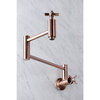 Kingston Brass KS810.ZX Millennium 3.8 GPM Wall Mounted Double - Antique Copper