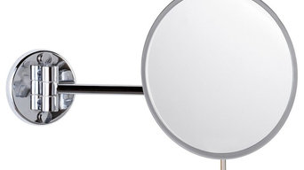 Round Chrome Magnifying Mirror