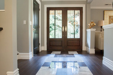 Entryway - contemporary entryway idea in Other