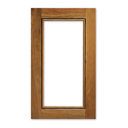 Coronado Glass Cabinet Door from CabinetNow.com shown in Cherry - Kitchen Cabinetry