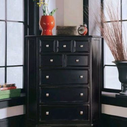 American Drew 919-230 Corner Chest Camden - Black - Dressers