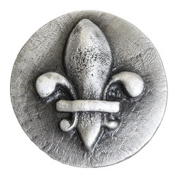 Metal Fleur-de-leis Decorative Bathroom Sink Drain - Linkasink - Bathroom Sink And Faucet Parts