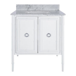 Worlds Away - Worlds Away Jane Bath Vanity - Bathroom Vanities And Sink Consoles