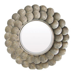 Talbot Silver Framed Mirror - Wall Mirrors