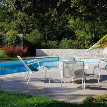 Jardin dans une intégration naturelle