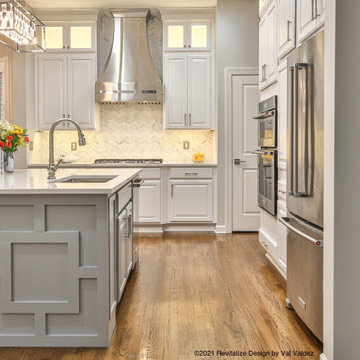Glamorous Kitchen Makeover in Lansdowne, VA