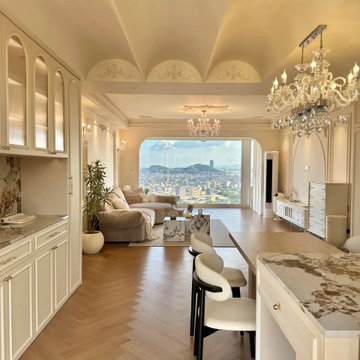 The Elegance of High-Ceiling Living Rooms | Where Space Meets Light