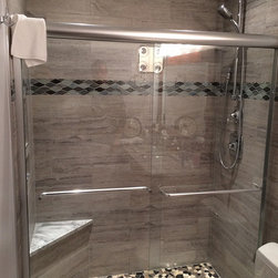 Semi-Frameless Showers - Shower Stalls And Kits