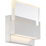 Nuvo Lighting - Nuvo Lighting 62/1502 Ellusion - 7 Inch 15W 1 LED Medium Wall Sconce - Ellusion; LED Medium Wall Sconce; 15W; Polished NiEllusion 7 Inch 15W  Polished Nickel SeedUL: Suitable for damp locations Energy Star Qualified: n/a ADA Certified: YES  *Number of Lights: Lamp: 1-*Wattage:15w LED Module bulb(s) *Bulb Included:Yes *Bulb Type:LED Module *Finish Type:Polished Nickel