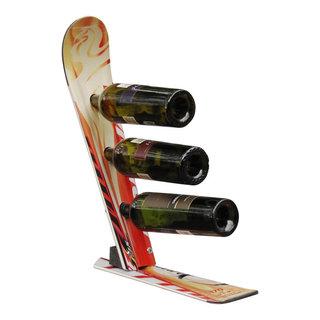Ski wine rack clearance