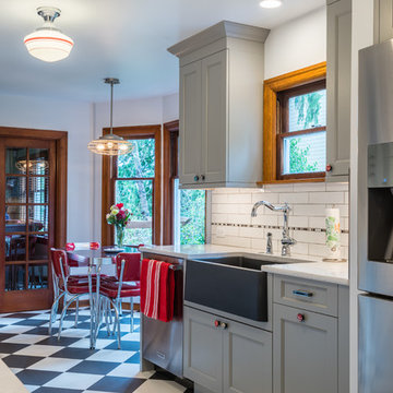 Ballinger Award-Winning Retro 50's Fun Kitchen