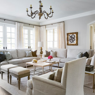 Piney Point - clean lined shabby chic home