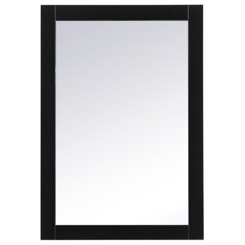 Colton Vanity Mirror, 22"x32", Black