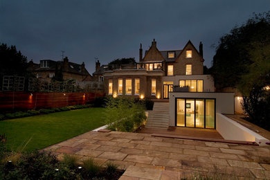 This is an example of a modern house exterior in London.