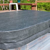 Down East Spa Cover, Exeter Model, Hunter Green, 5" Flat