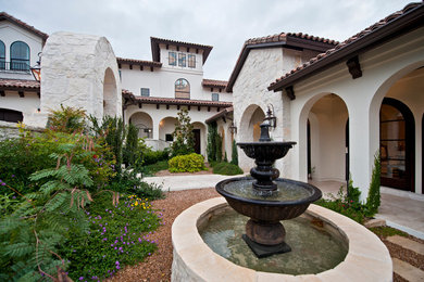 This is an example of a mediterranean landscaping in Austin.