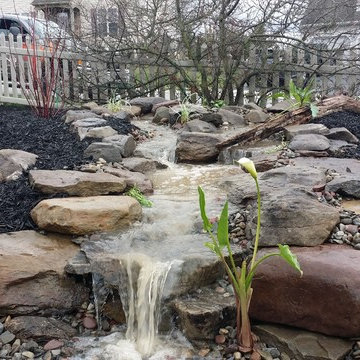 York, PA Pondless Water Feature and Patio