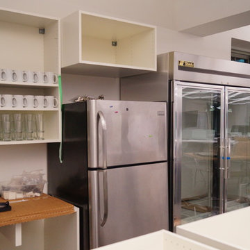 Tech office kitchen area
