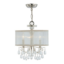 Three Light Mini Chandelier - Chandeliers