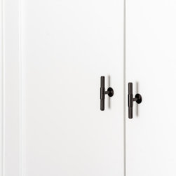 Zurich T-Knob - Graphite Nickel - Cabinet And Drawer Handle Pulls