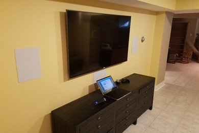 Hinsdale Basement Home Theater