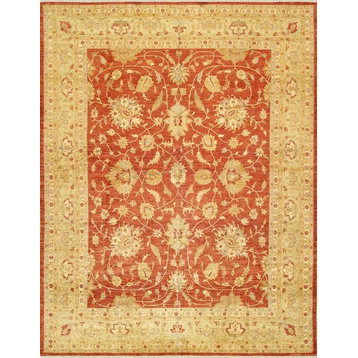 Pasargad Ferehan Collection Hand-Knotted Lamb's Wool Area Rug, 11'11"x15'3"