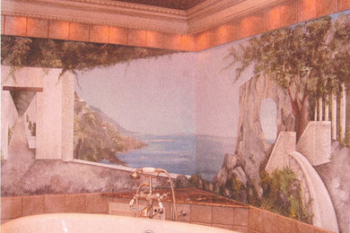 Example of an ornate bathroom design in Dallas