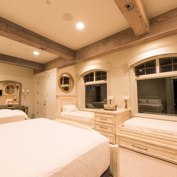 Reclaimed Douglas Fir Timber Frame: Original Smooth Planed Patina