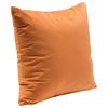Square Accent Pillows (Set of 2) - Rust Orange