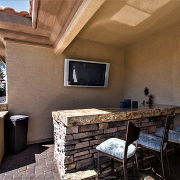 Project Outdoor Kitchen + Fire Table