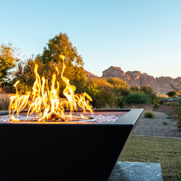 Paradise Pool and Outdoor Living Landscape on Paradise Valley