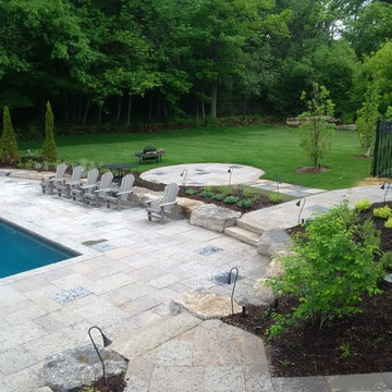 Custom Home with Expansive Backyard Oasis