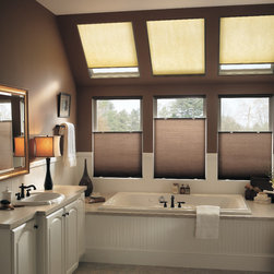Bali SkyTrack Northern Lights Double Cell Skylight shades - Cellular Shades