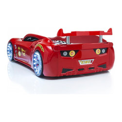 Lamborghini Race Car Bed Red - Kids Beds