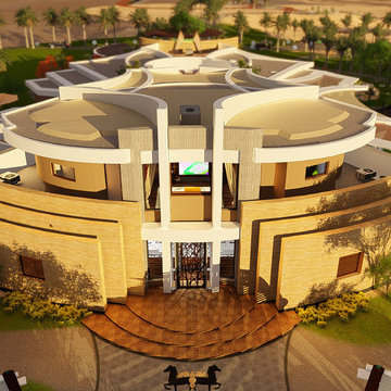 Private Luxury Villa Retreat Spa in the Dubai Desert Dunes