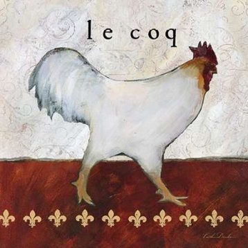 "French Country Kitchen I, Le Coq" Print