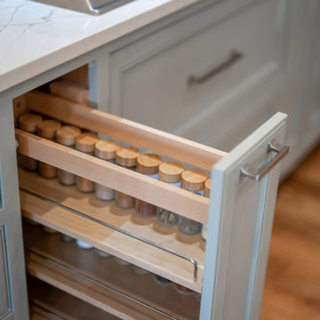 Button Wood ⎸ Kitchen + Dining Room + Wet-bar + Pantry + Mudroom + Laundry Room