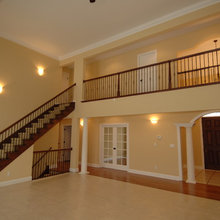 Cedar staircase