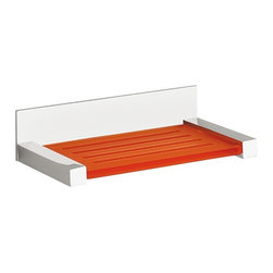 Quadra 0820 Soap Dish in Orange - Soap Dishes & Holders