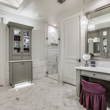 Davenhill Drive. Plano, Tx Bathroom Reconstruction and Remodel Project