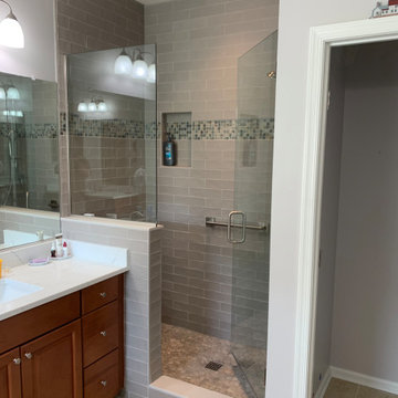 Shower Remodel Williamsburg - Colonial Heritage