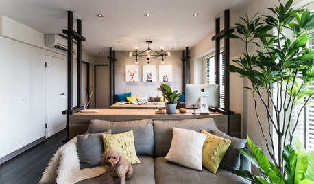 Houzz Tour: The Details in this Flat Stand Tall