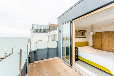 Contemporary terrace in Hampshire.