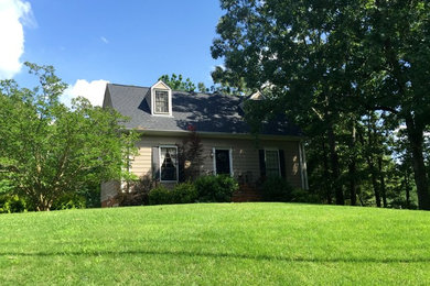 Inspiration for a timeless exterior home remodel in Birmingham