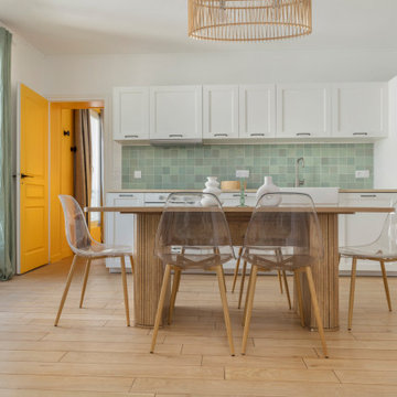 Décoration et rénovation d'un deux-pièces douillet à Paris 18