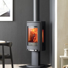 Master bedroom fireplace